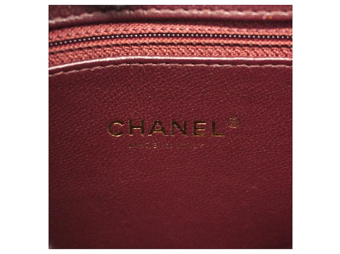 Chanel Matelassé Schultertasche Marineblau - Ansicht 5
