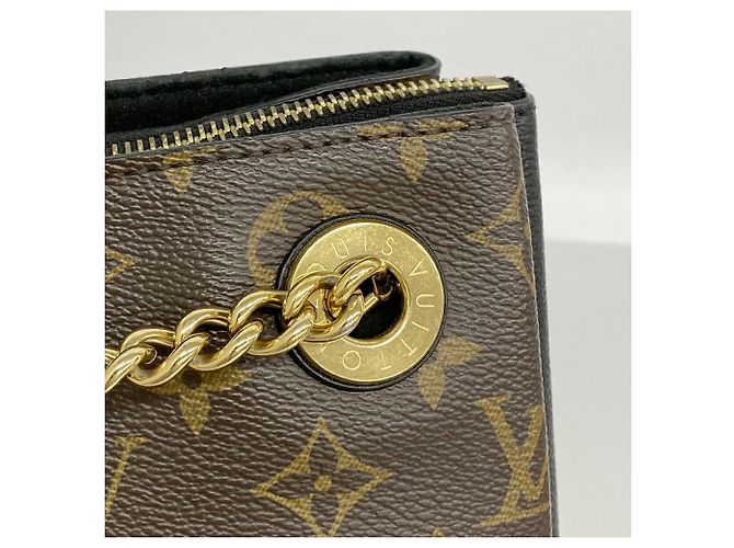 Louis Vuitton Monogram Surenne MM Schultertasche Braun Schwarz - Ansicht 10