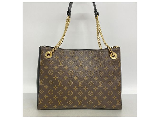 Louis Vuitton Monogram Surenne MM Schultertasche Braun Schwarz - Ansicht 11