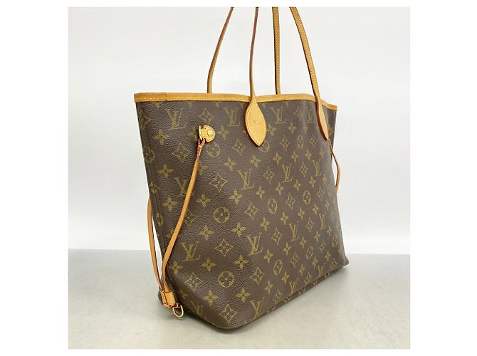 Louis Vuitton Monogram Neverfull MM Tote Bag Braun - Ansicht 2