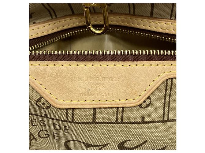 Louis Vuitton Monogram Neverfull MM Tote Bag Braun - Ansicht 5