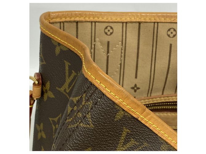 Louis Vuitton Monogram Neverfull MM Tote Bag Braun - Ansicht 6