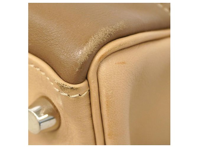 Hermès Borsa Hermes Kelly 32 in pelle Swift Taupe - vista 6