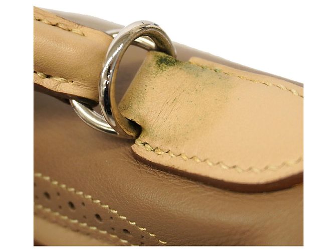 Hermès Borsa Hermes Kelly 32 in pelle Swift Taupe - vista 8