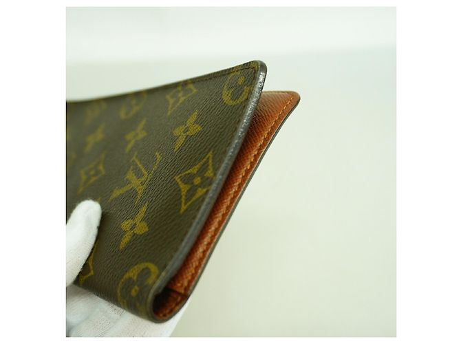 Portafoglio Long Bill Louis Vuitton Marrone - vista 5