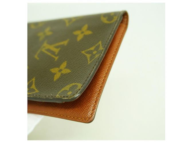 Portafoglio Long Bill Louis Vuitton Marrone - vista 6