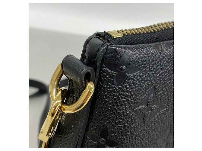 Louis Vuitton Monogram Empreinte Mazarine MM Handtasche Schwarz - Ansicht 10