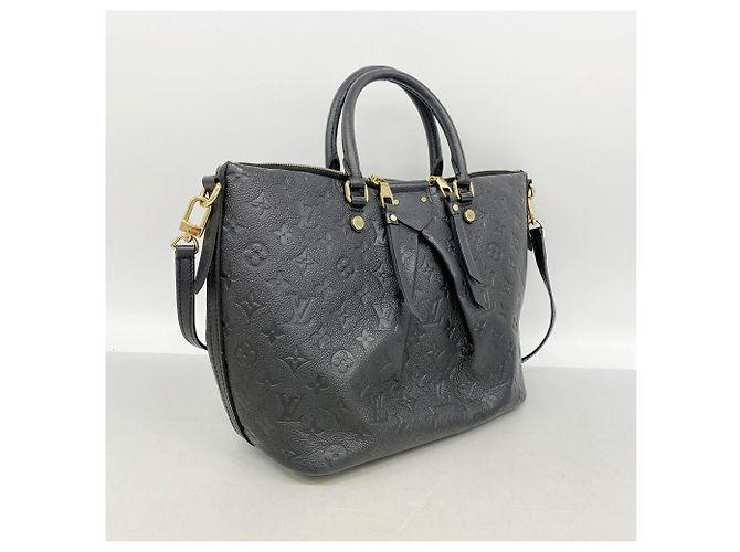 Louis Vuitton Monogram Empreinte Mazarine MM Handtasche Schwarz - Ansicht 2