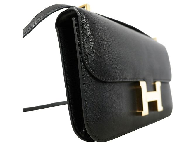 Hermès Borsa a Tracolla Hermes Constance Elan Miroir Nero - vista 2