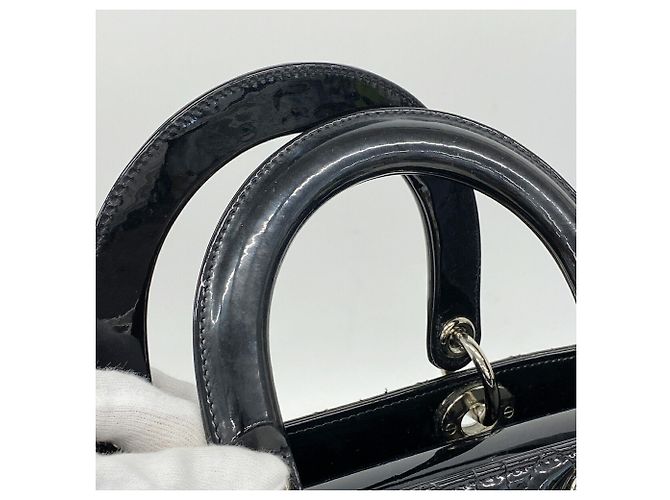 Borsa a mano Christian Dior Cannage Lady - vista 8