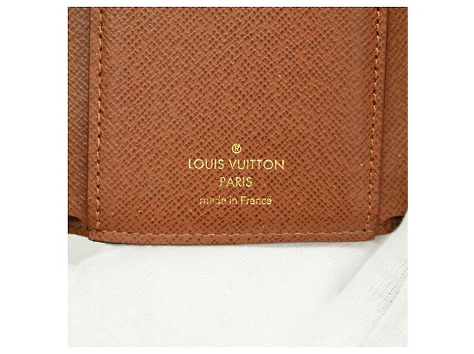 Portafoglio Louis Vuitton Tri-fold Marrone - vista 4