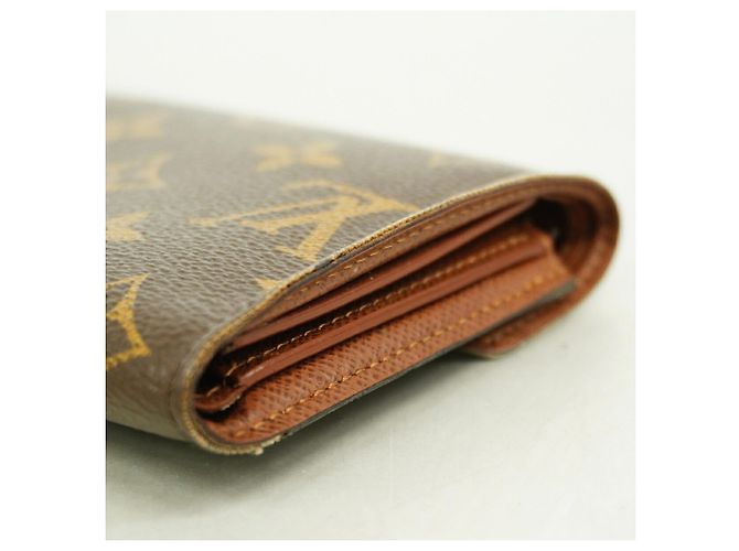 Portafoglio Louis Vuitton Tri-fold Marrone - vista 6