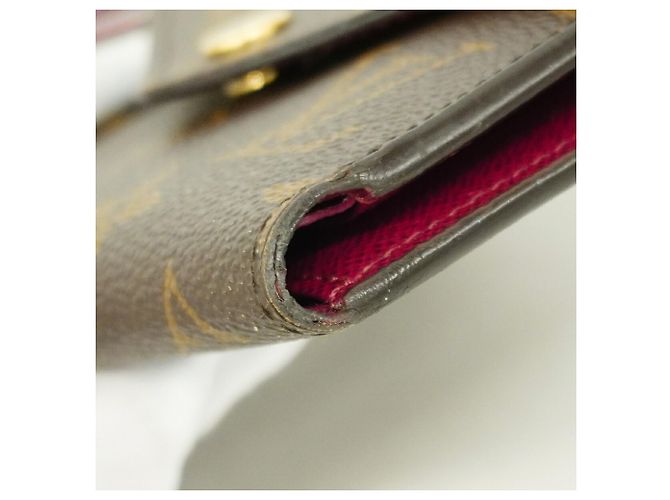 Louis Vuitton Tri-fold Geldbörse Fuchsia Fuschia - Ansicht 5