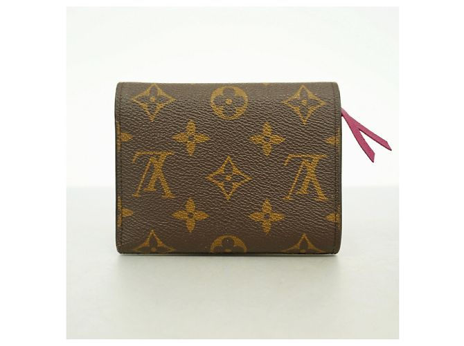 Louis Vuitton Tri-fold Geldbörse Fuchsia Fuschia - Ansicht 7