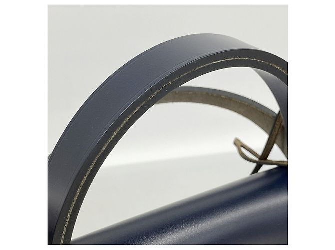 Hermès Borsa Hermes Herbag Zip PM Nero Blu - vista 7