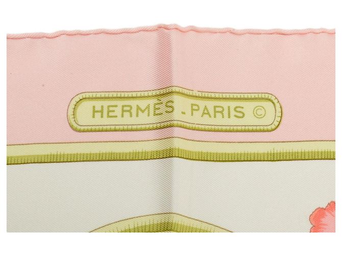 Hermès Hermes Carre 90 Caraibes Schal Pink - Ansicht 7