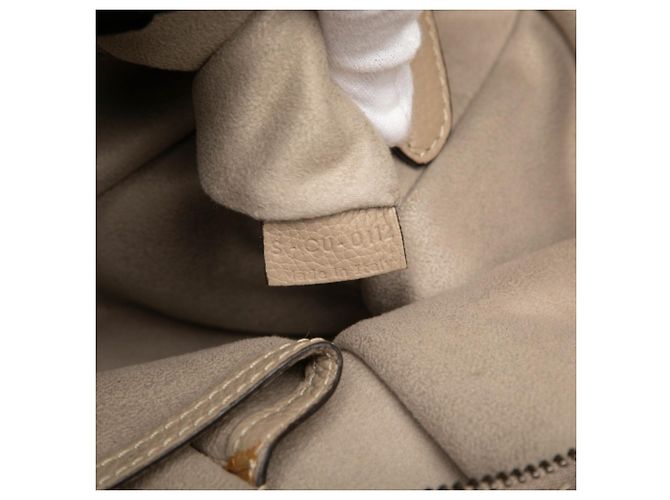 Céline Borsa a mano Celine Luggage Mini Shopper Beige - vista 6