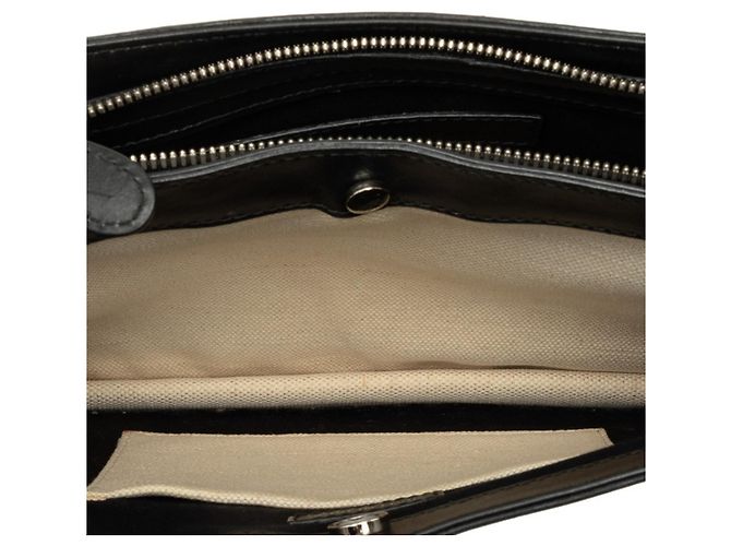 Balenciaga Pochette Crossbody Schultertasche Navy Schwarz Weiß - Ansicht 4