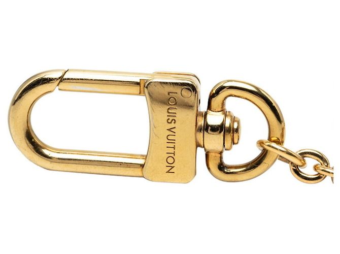 Portachiavi a catena Louis Vuitton Spring Street D'oro - vista 4