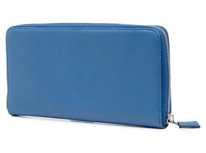 Prada Rundes Zip-Langportemonnaie - Ansicht 2