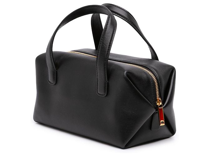 Salvatore Ferragamo Borsa Bowling Convertibile Vara Plate in Pelle Nera Ferragamo - vista 2