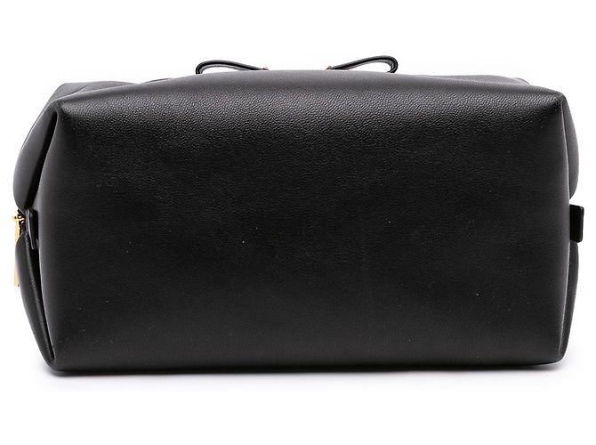 Salvatore Ferragamo Borsa Bowling Convertibile Vara Plate in Pelle Nera Ferragamo - vista 3