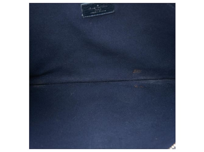 Louis Vuitton Blue Taurillon Initials Circle Pochette Jour GM Azul Azul marino - vista 4