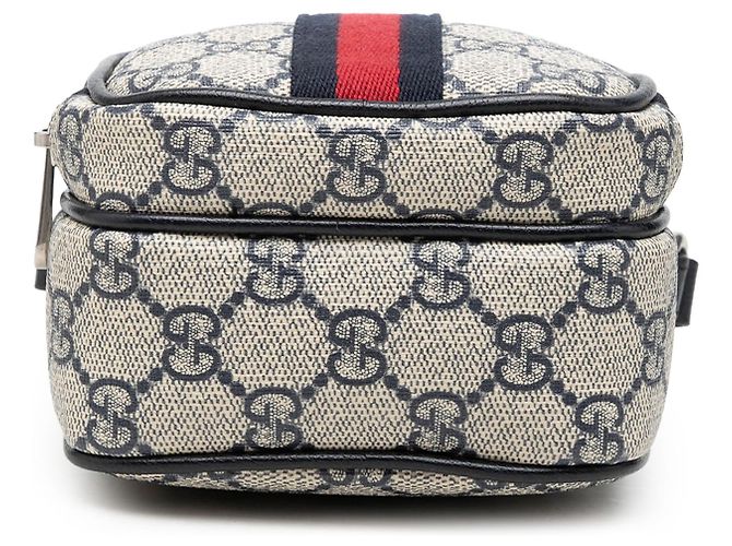 Gucci Mini GG Supreme Web Ophidia Satchel Beige - Ansicht 3