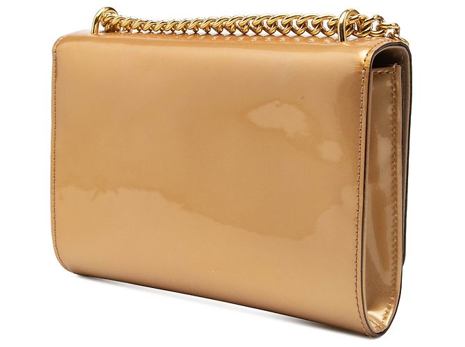 Louis Vuitton Gold Vernis Louise Sliding Chain MM - vista 2