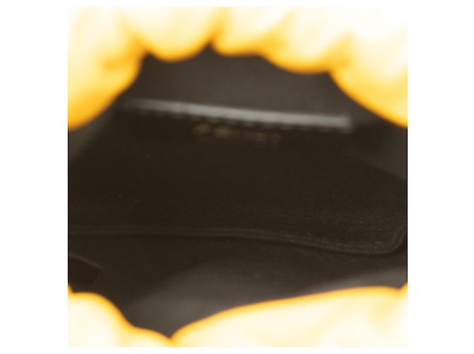Custodia per telefono Fendi in nappa gialla con logo Giallo - vista 4