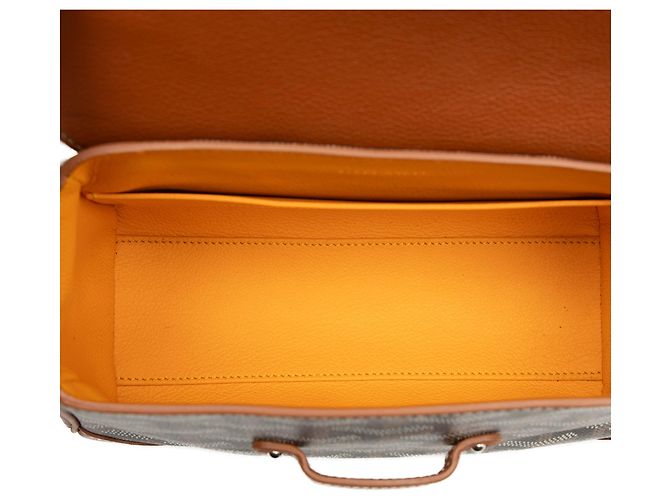 Goyard Brown Mini Goyardine Saigon Souple Marrone - vista 4