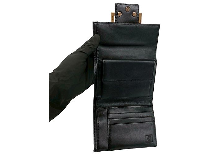 Fendi Brown Zucchino Canvas Trifold Geldbörse Braun - Ansicht 5
