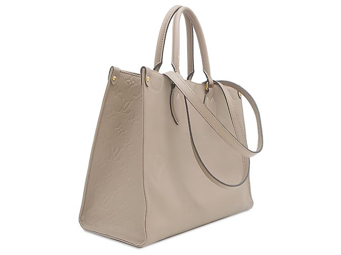 Louis Vuitton Beige Monogram Empreinte OnTheGo MM - vista 2