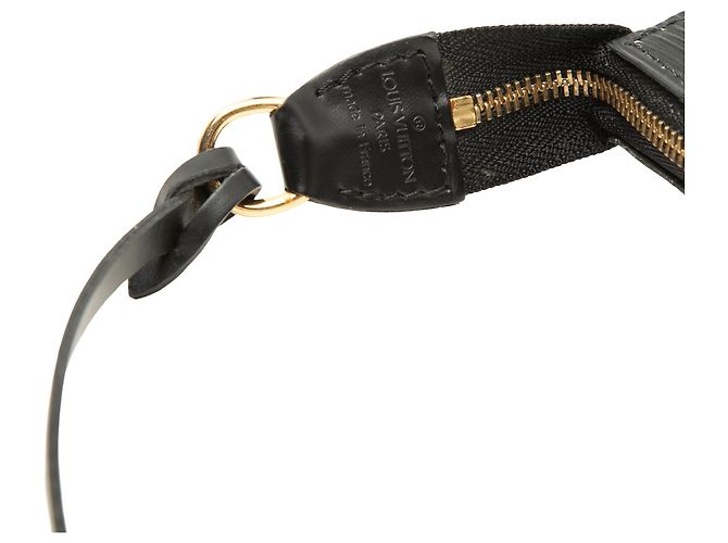 Louis Vuitton Black Epi Pochette Accessoires Preto - vista 5