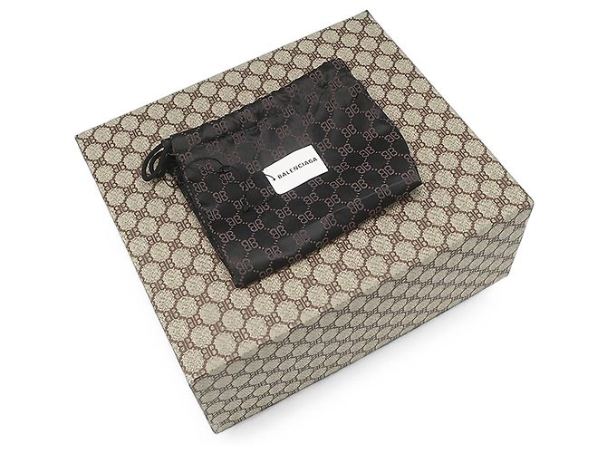 Balenciaga Black The Hacker Project BB Canvas Web Ophidia Crossbody Schwarz - Ansicht 6