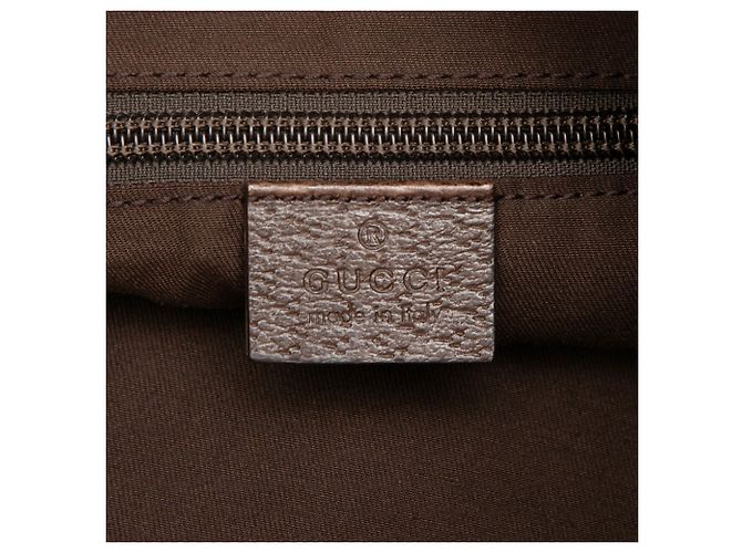 Borsa a tracolla Gucci in tela GG beige - vista 5
