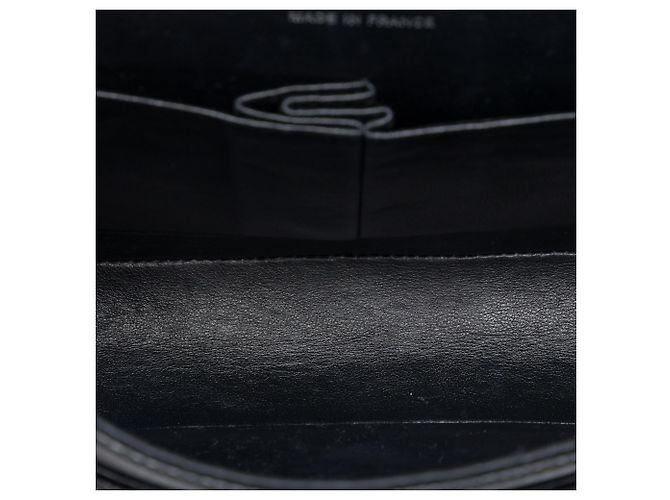 Chanel Black Medium Classic Caviar Double Flap Schwarz - Ansicht 4