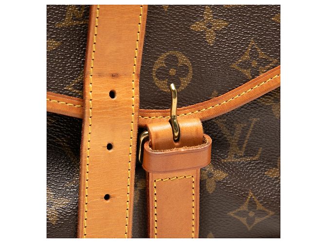 Louis Vuitton Brown Monogram Saumur 35 Braun - Ansicht 6