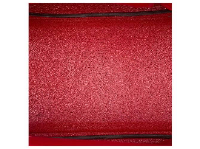 Hermès Red Togo Birkin Retourne 35 Rot - Ansicht 4
