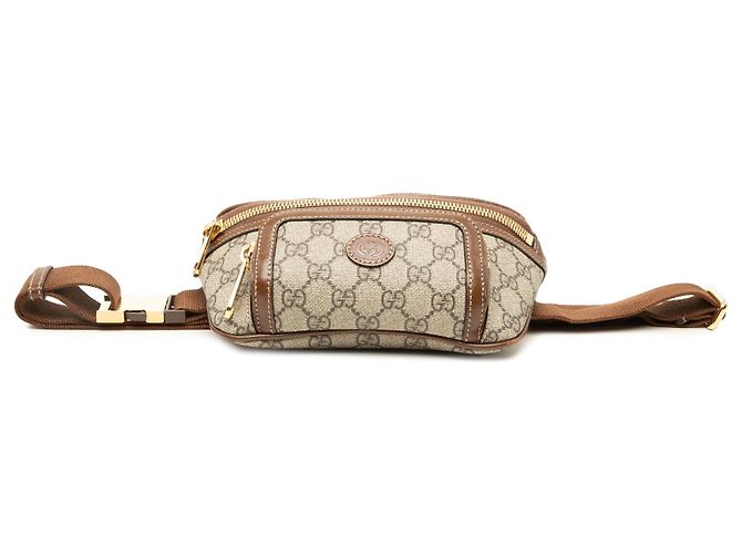 Bolso cinturón Gucci Beige GG Supreme Interlocking G - vista 3