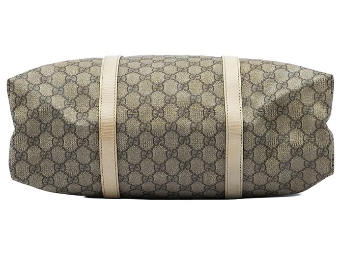 Bolso Tote Vertical Gucci Beige GG Supreme Joy - vista 3