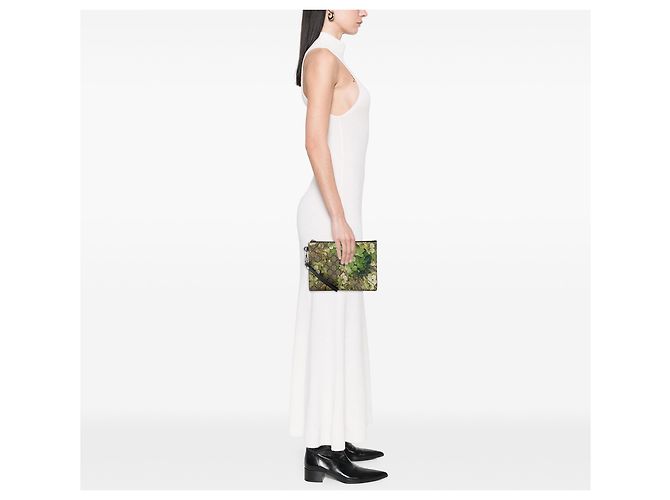 Clutch Gucci Beige GG Supreme Blooms - vista 6