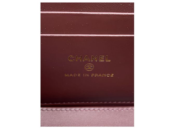 Vanity Neceser Chanel Small Quilted Caviar negro con cadena - vista 5