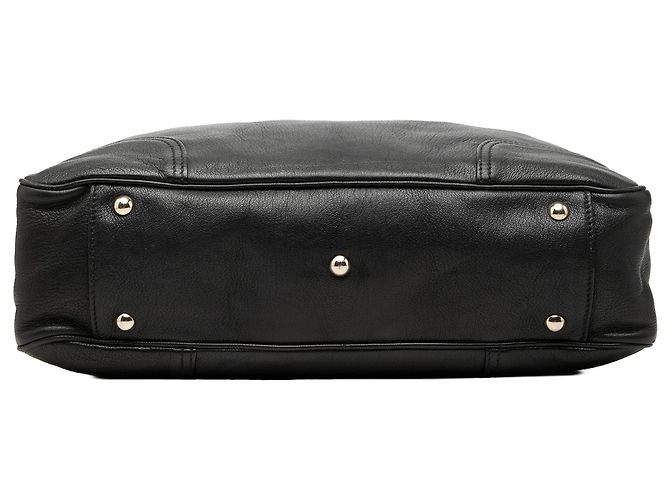 Tote Gucci Web Princy in pelle di vitello nera - vista 3