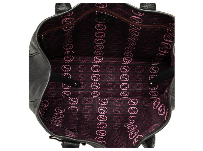 Tote Gucci Web Princy in pelle di vitello nera - vista 4