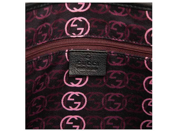 Tote Gucci Web Princy in pelle di vitello nera - vista 5