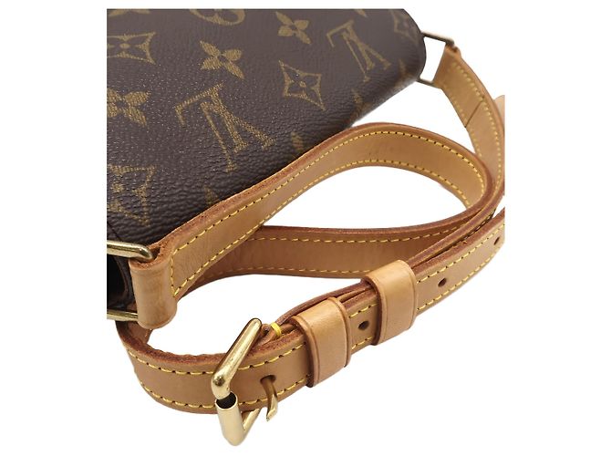 Louis Vuitton Brown Monogram Musette Salsa PM Short Strap Braun - Ansicht 7