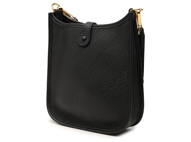 Hermès Black Clemence Evelyne I 16 Amazone Nero - vista 2
