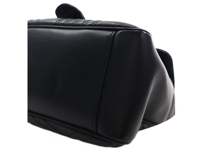 Borsa a mano Gucci Small GG Marmont in pelle di vitello matelassé nera - vista 14