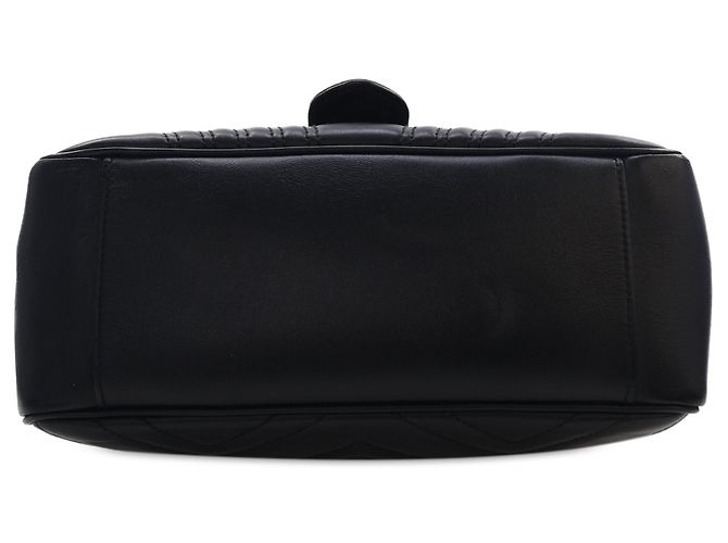 Borsa a mano Gucci Small GG Marmont in pelle di vitello matelassé nera - vista 3